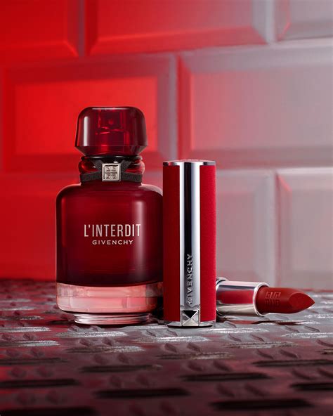 givenchy parfum damen l'interdit rouge|Givenchy le rouge interdit.